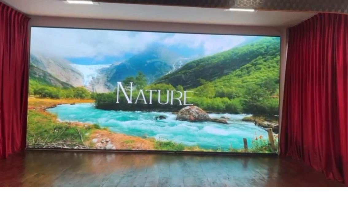 P2.5 Indoor LED Display successfully installed at AG Office Shillong.”