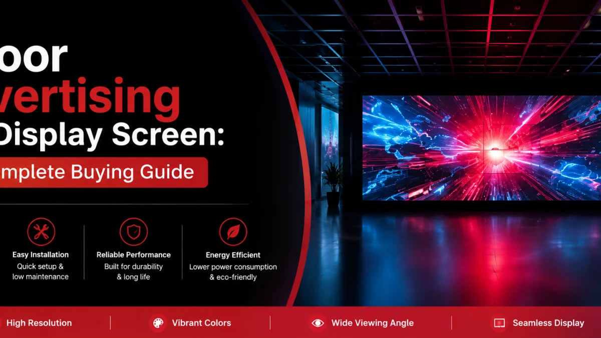 indoor Advertising led display screen