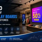 Top 10 Benefits of LED Display Boards for Retail Stores